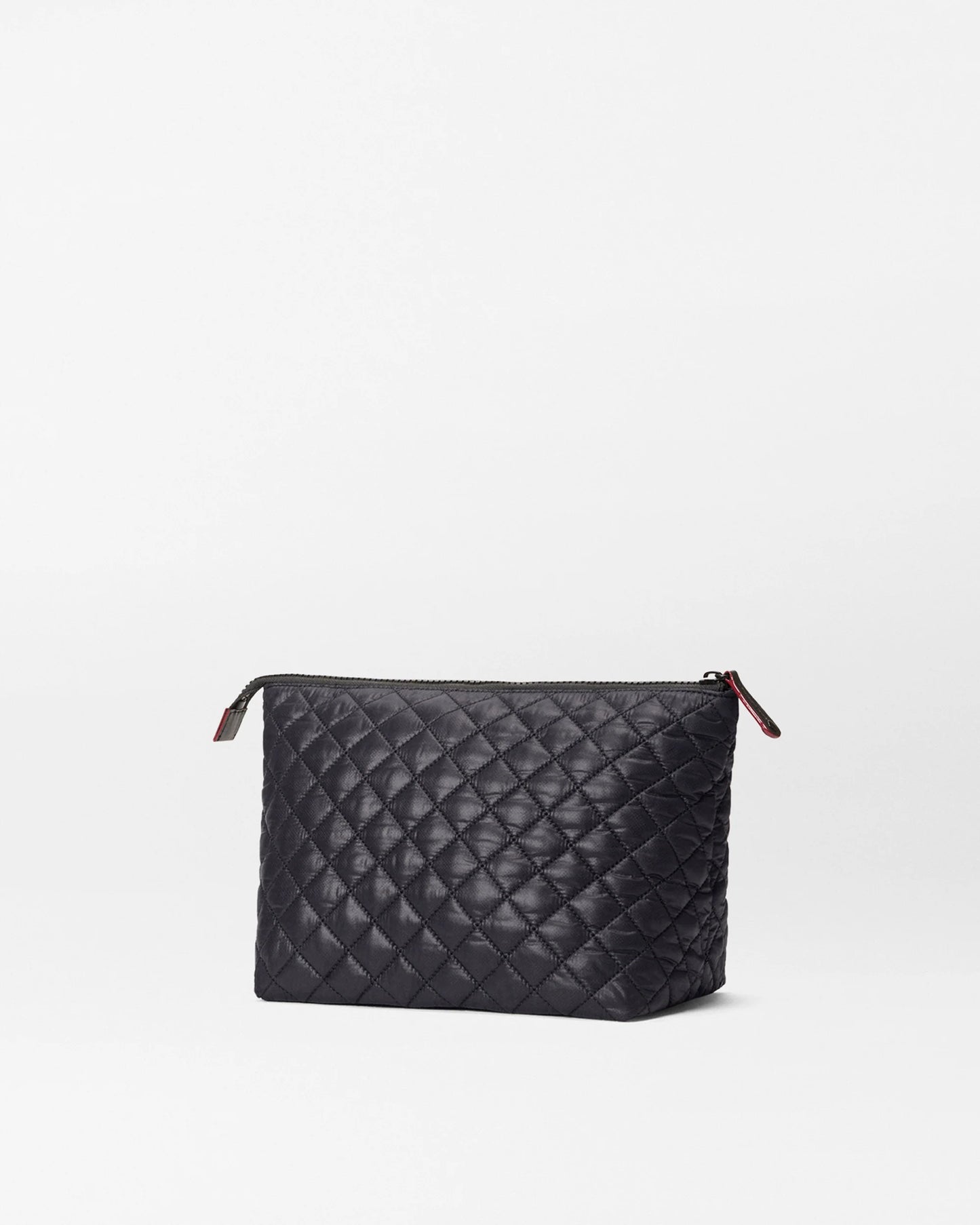 Zoey Large Zip Pouch Black - MZ Wallace