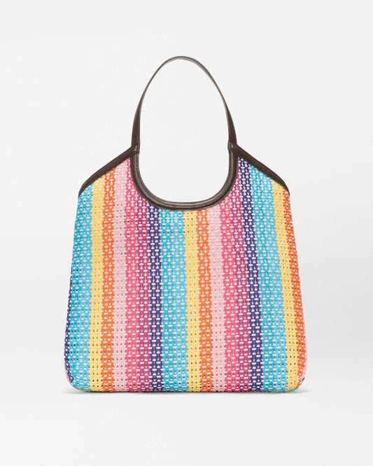 Large Georgica Tote Feria Stripe - MZ Wallace