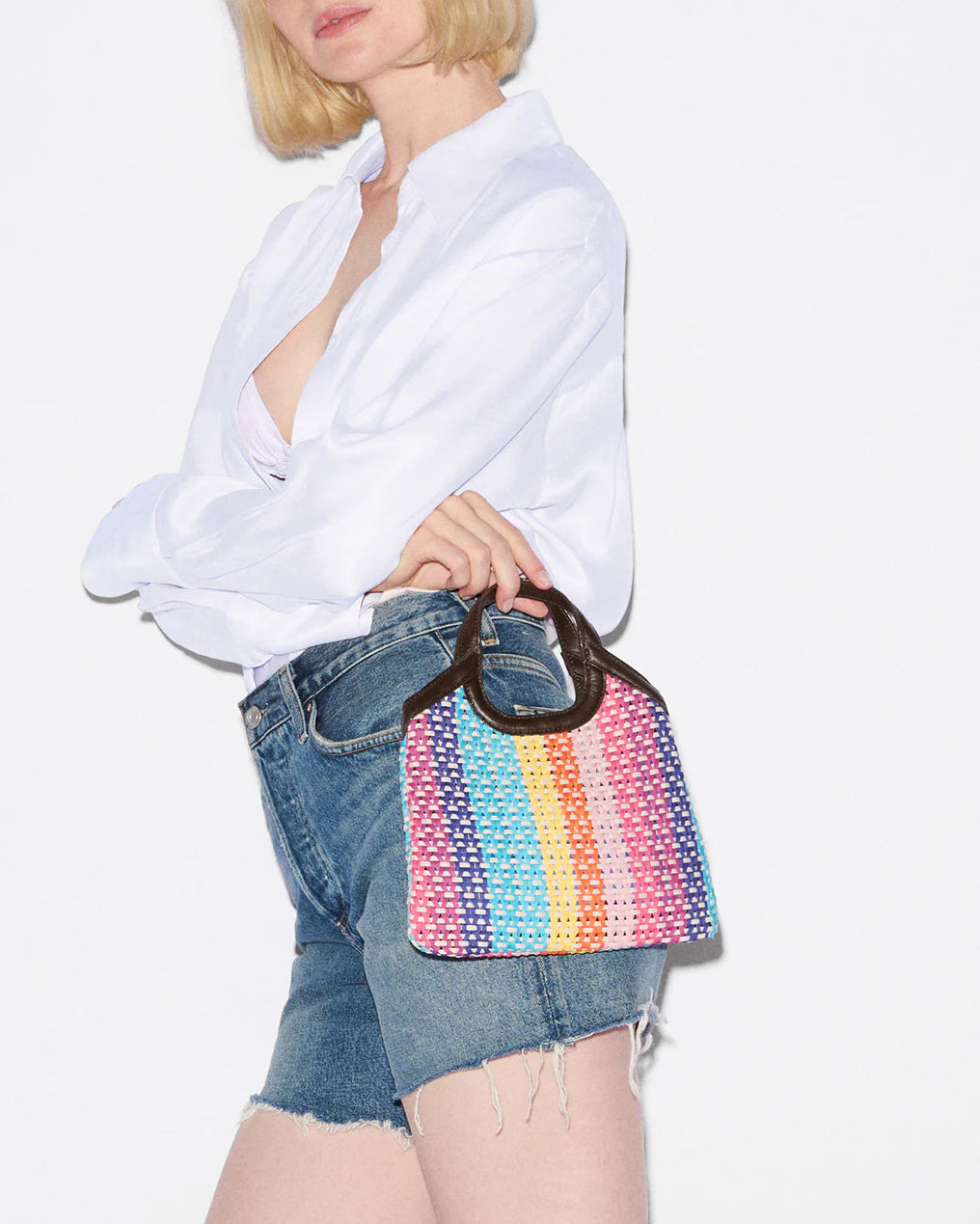 Mini Georgica Tote Feria Stripe - MZ Wallace