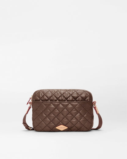 Small Metro Camera Crossbody Bag Walnut - MZ Wallace