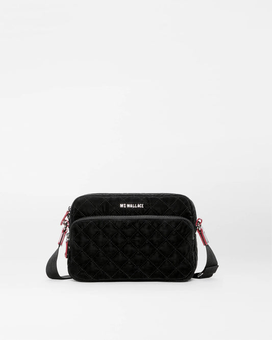 Small Metro Camera Crossbody Bag Velvet Finish - MZ Wallace