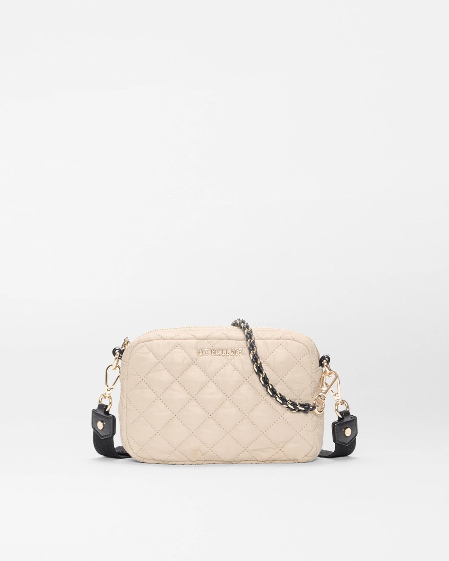 Mini Crosby Crossbody Buff/Black - MZ Wallace