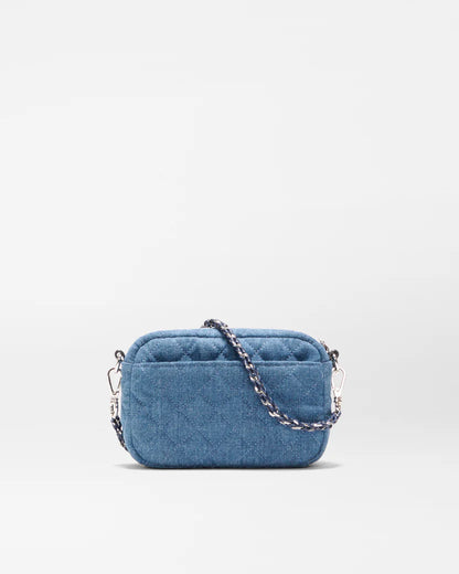 Mini Crosby Crossbody True Blue Denim - MZ Wallace