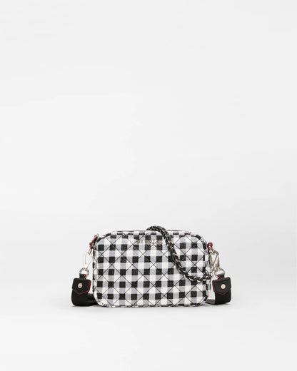 Mini Crosby Crossbody Black/White Gingham - MZ Wallace