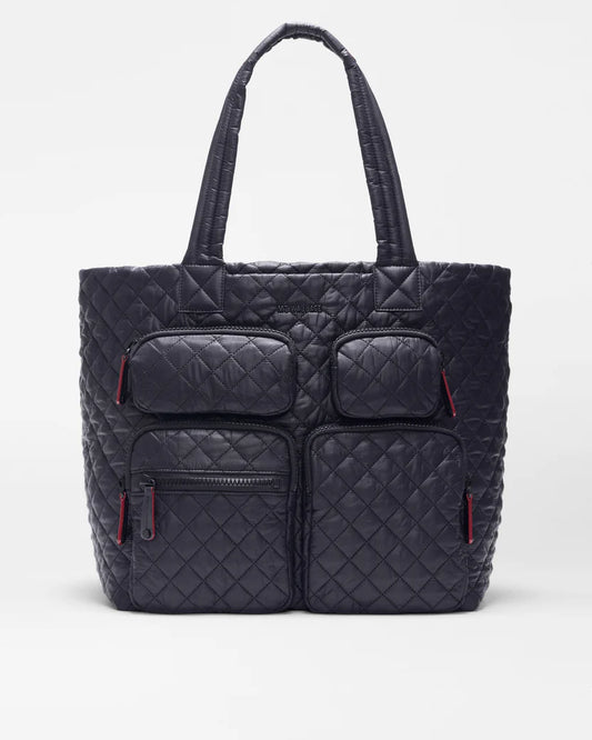 Large Metro Travel Tote Black - MZ Wallace