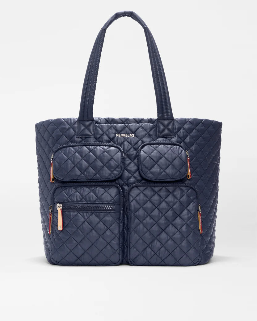Large Metro Travel Tote Dawn (Navy) - MZ Wallace