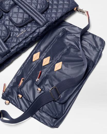 Large Metro Travel Tote Dawn (Navy) - MZ Wallace