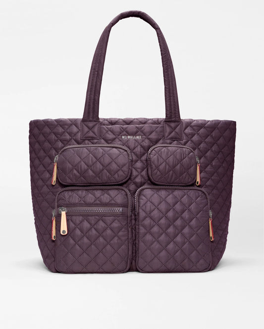 Large Metro Travel Tote Raisin - MZ Wallace