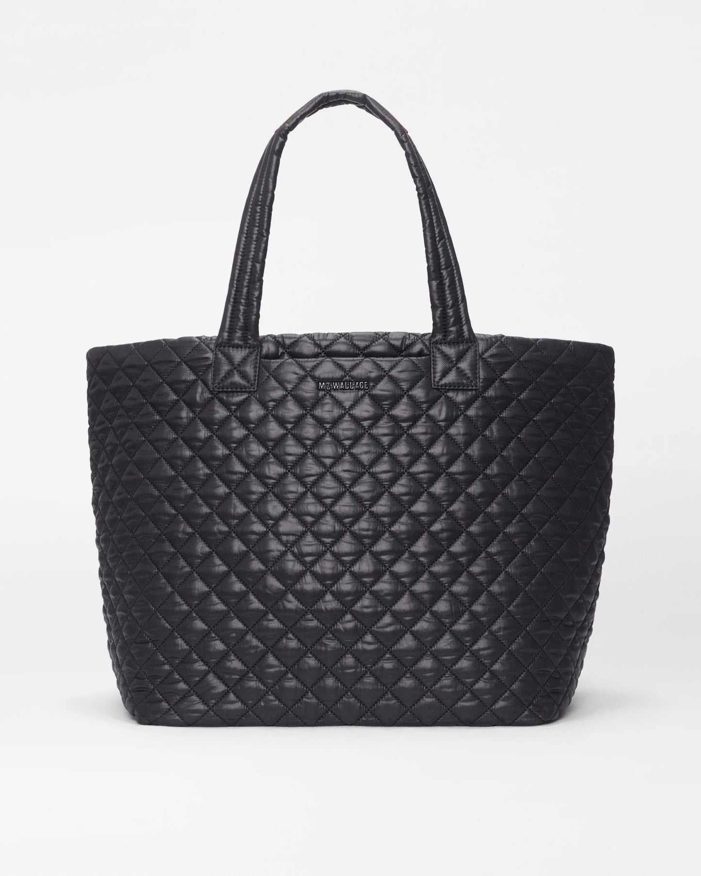 Large Metro Tote Deluxe Black - MZ Wallace