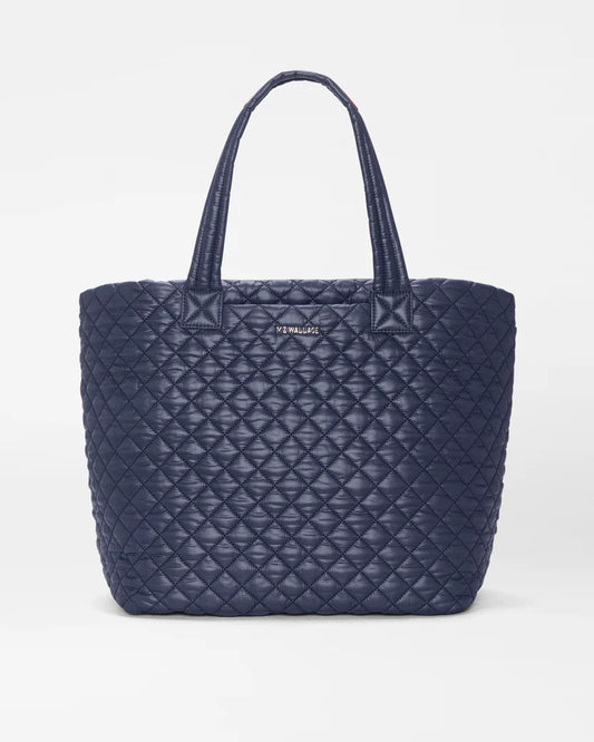 Large Metro Tote Deluxe Dawn (Navy) - MZ Wallace
