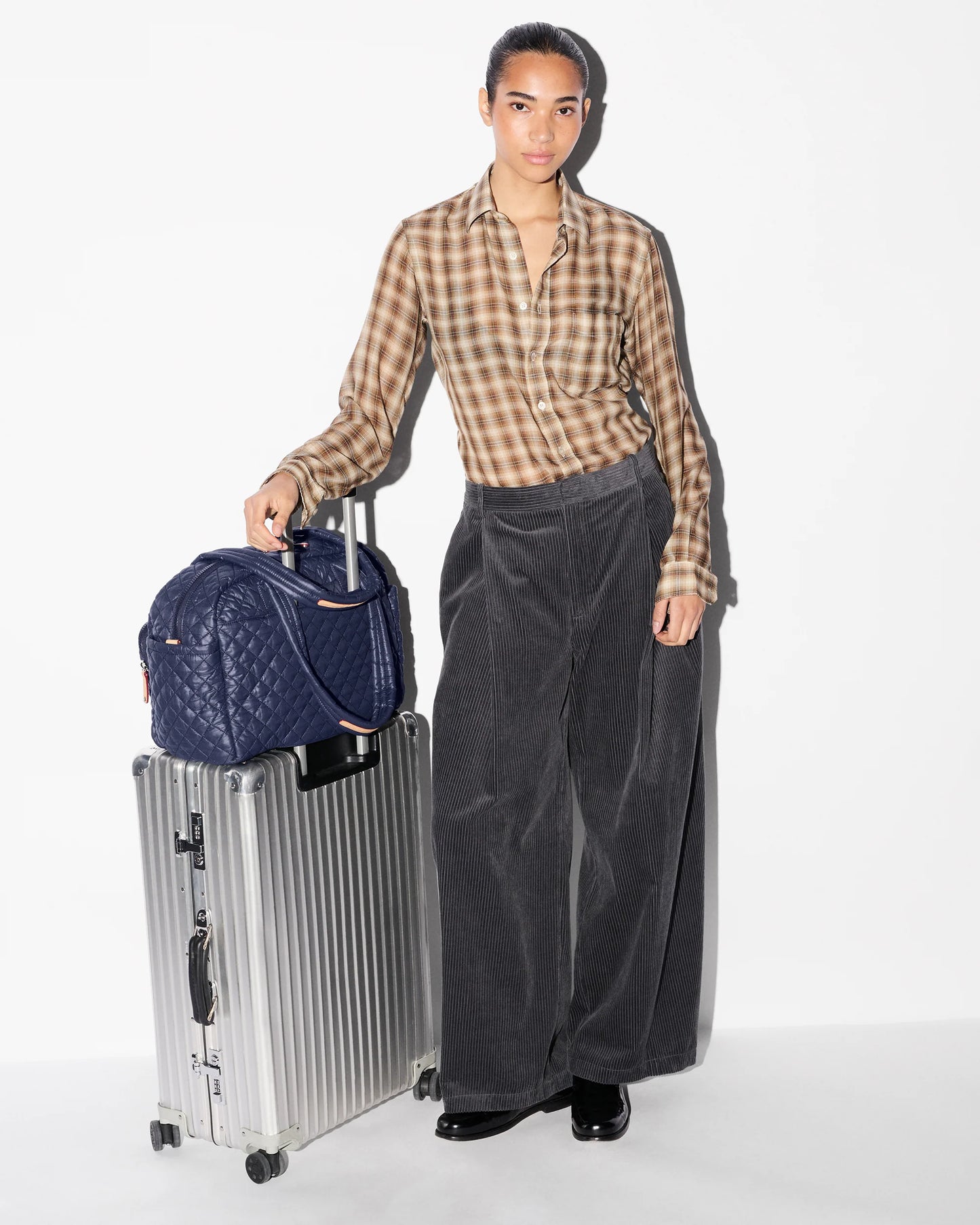Nik Duffel Bag Dawn (Navy) - MZ Wallace