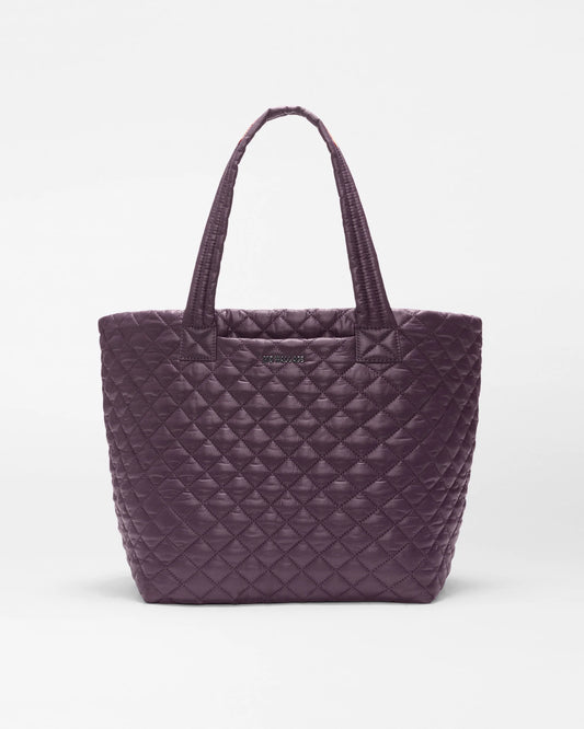 Medium Metro Tote Deluxe Raisin - MZ Wallace
