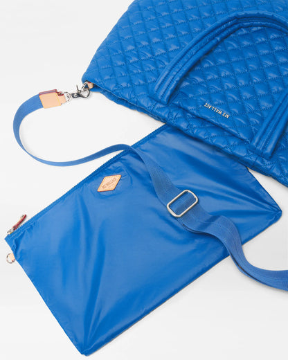 Medium Metro Tote Deluxe Surf Blue - MZ Wallace