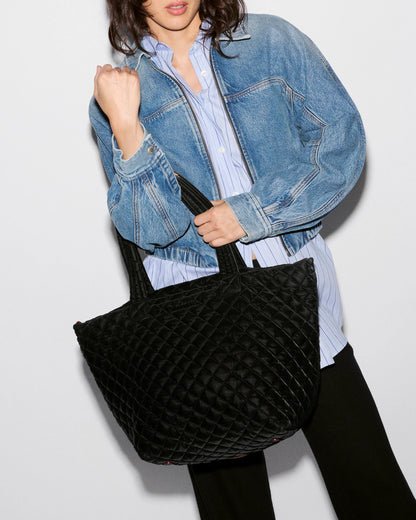 Medium Metro Tote Deluxe Velvet Finish - MZ Wallace