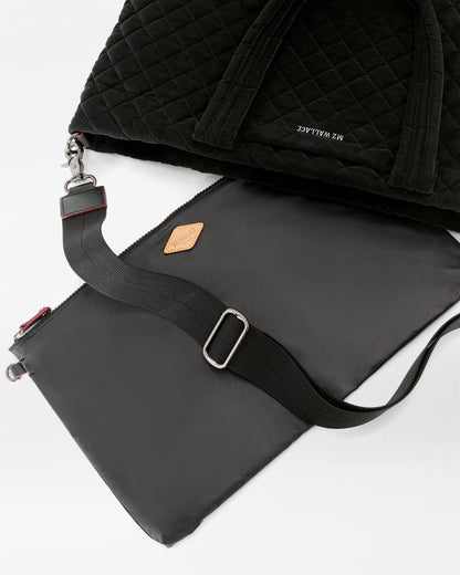Medium Metro Tote Deluxe Velvet Finish - MZ Wallace