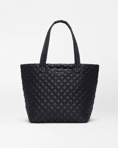 Medium Metro Tote Deluxe Black - MZ Wallace
