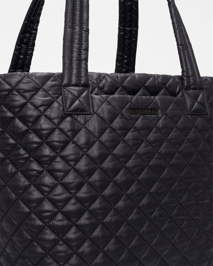 Medium Metro Tote Deluxe Black - MZ Wallace