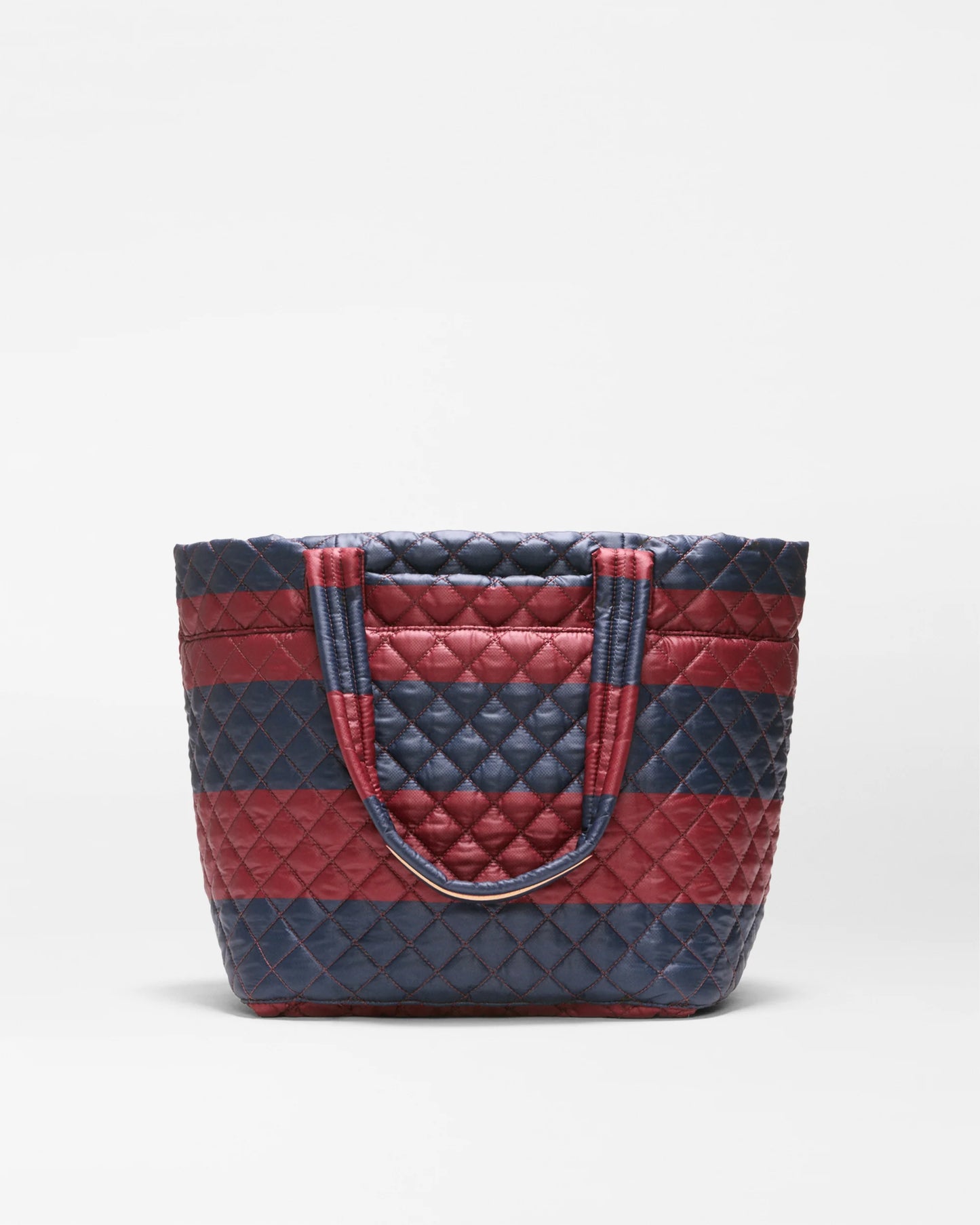 Medium Metro Tote Deluxe Rugby Stripe - MZ Wallace