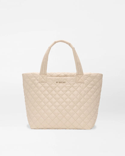 Small Metro Tote Deluxe Buff - MZ Wallace