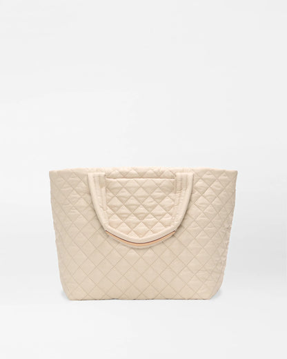 Small Metro Tote Deluxe Buff - MZ Wallace