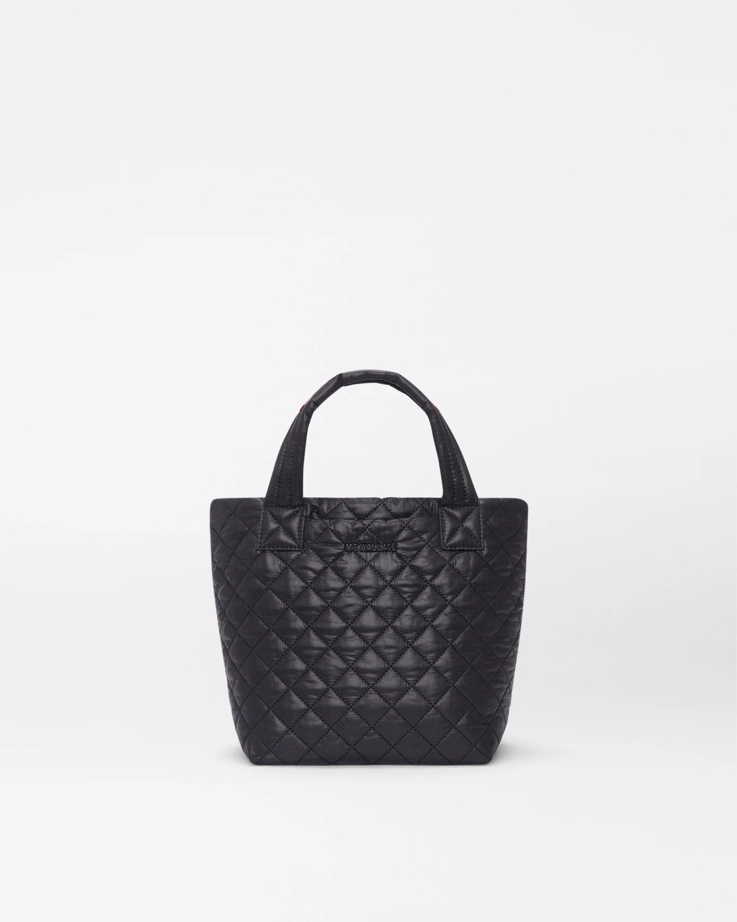 Mini Metro Tote Deluxe Black - MZ Wallace
