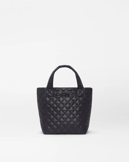 Mini Metro Tote Deluxe Black - MZ Wallace