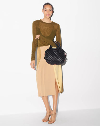 Small Sutton Deluxe Black - MZ Wallace