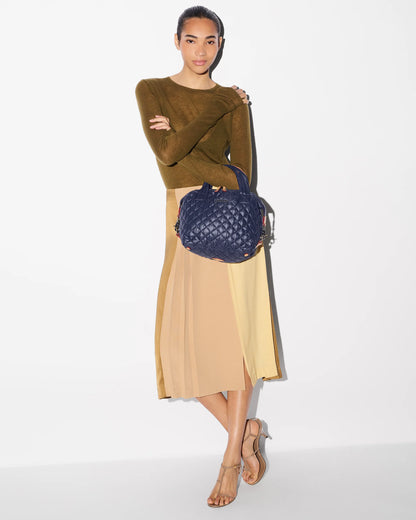 Small Sutton Deluxe Dawn (Navy) - MZ Wallace