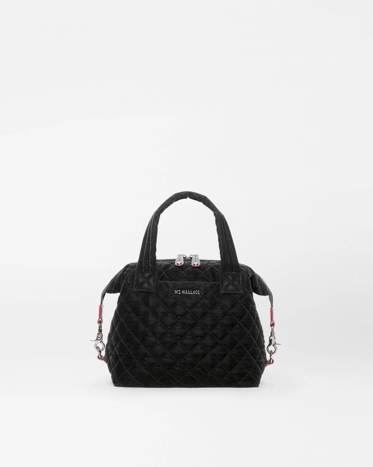 Small Sutton Deluxe Black Velvet Finish - MZ Wallace