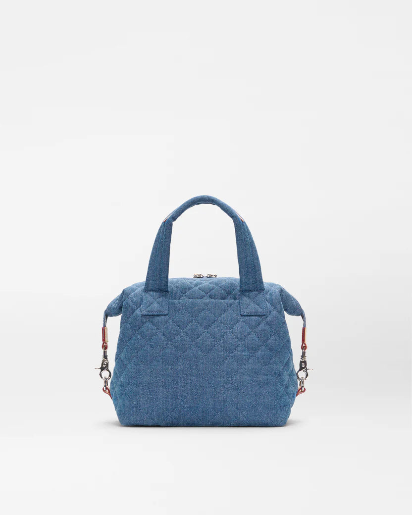 Small Sutton Deluxe True Blue Denim - MZ Wallace