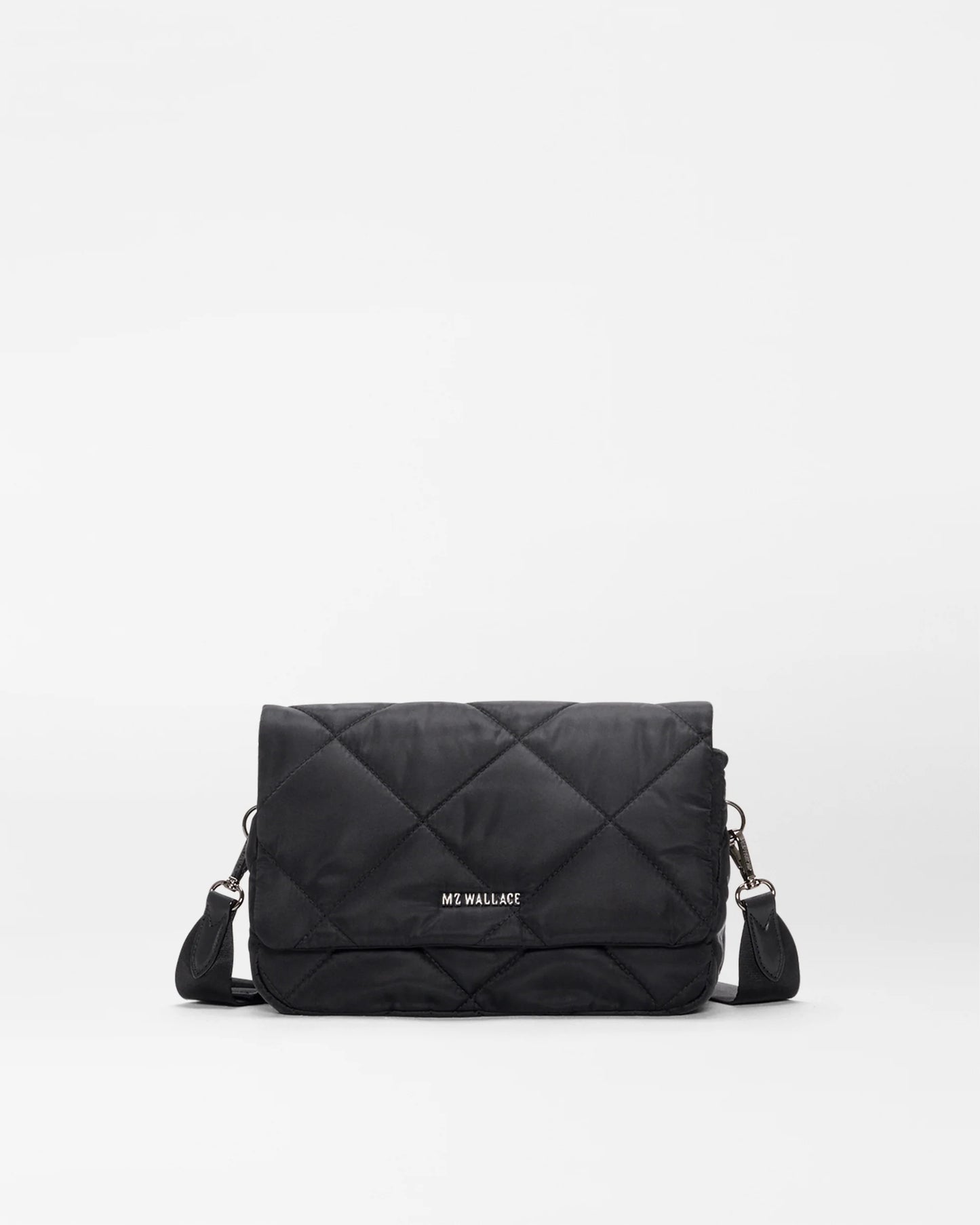 Madison Flap Crossbody Black - MZ Wallace