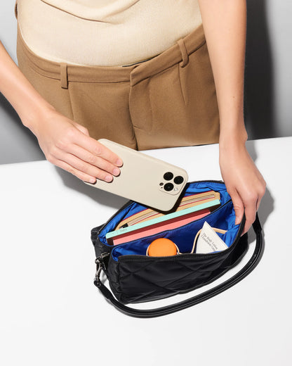 Madison Flap Crossbody Black - MZ Wallace