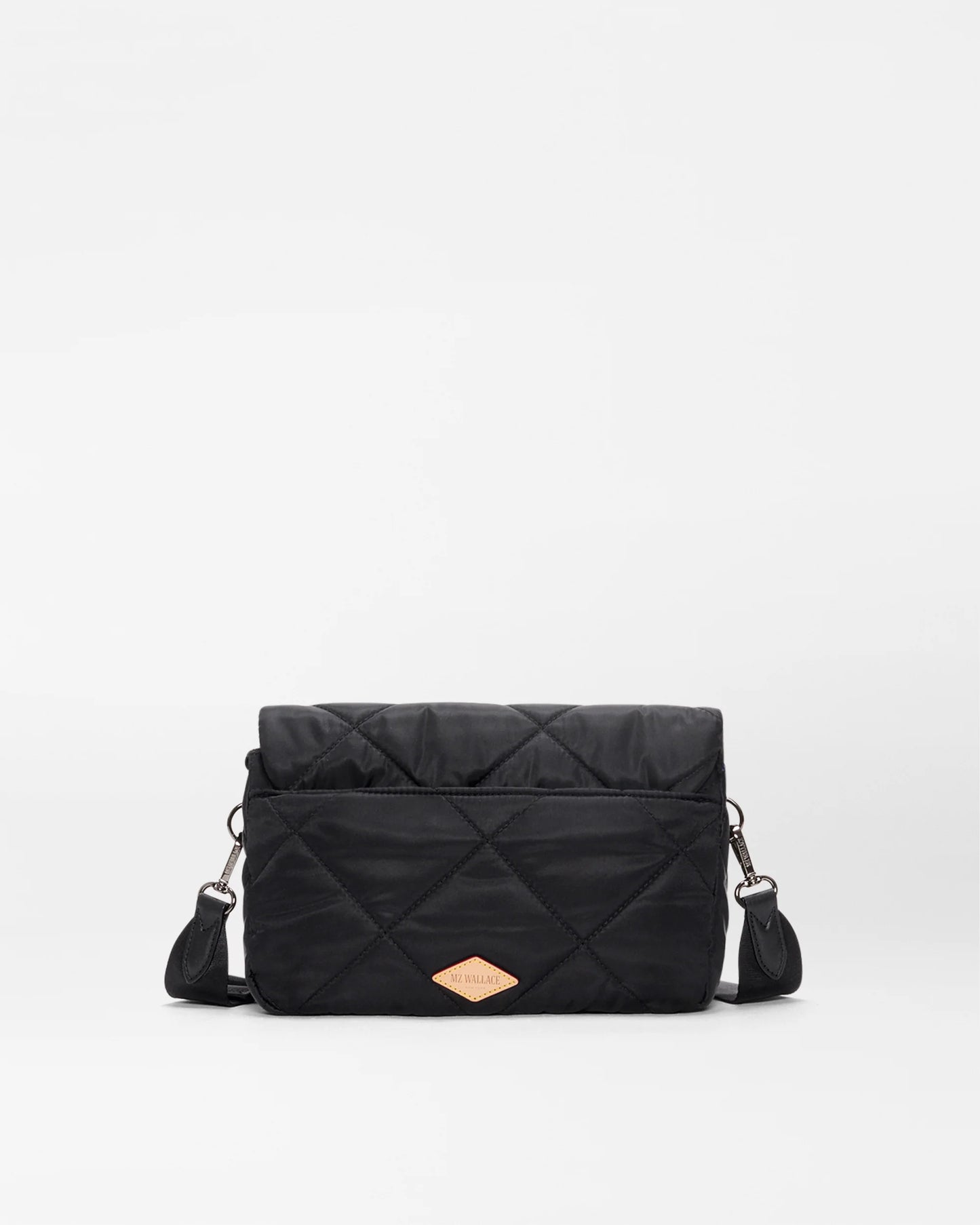 Madison Flap Crossbody Black - MZ Wallace