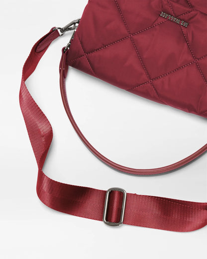Madison Flap Crossbody Claret - MZ Wallace