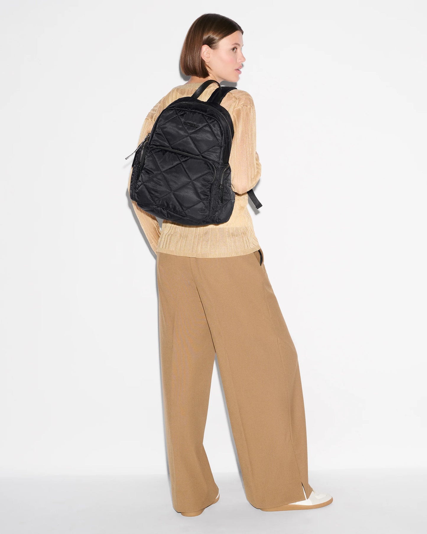 Madison Backpack Black - MZ Wallace
