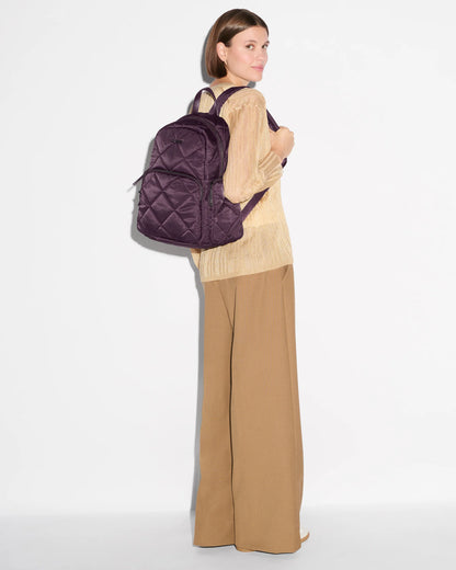 Madison Backpack Raisin - MZ Wallace