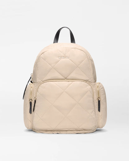 Madison Backpack Buff/Black - MZ Wallace
