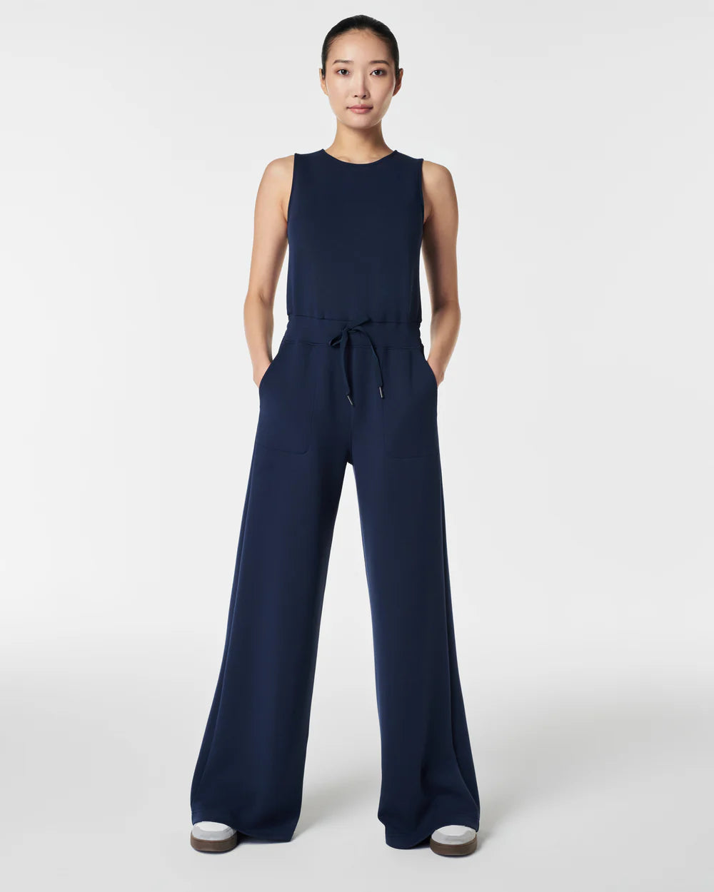 AirEssentials Jumpsuit TImeless Navy - SPANX