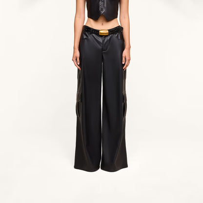 Isolde Cargo Pant Black - L'AGENCE