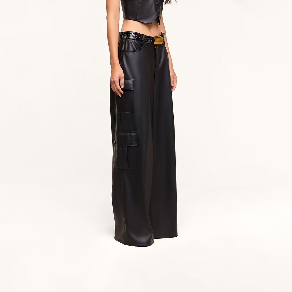 Isolde Cargo Pant Black - L'AGENCE