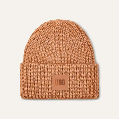 Chunky Rib Beanie Camel - UGG