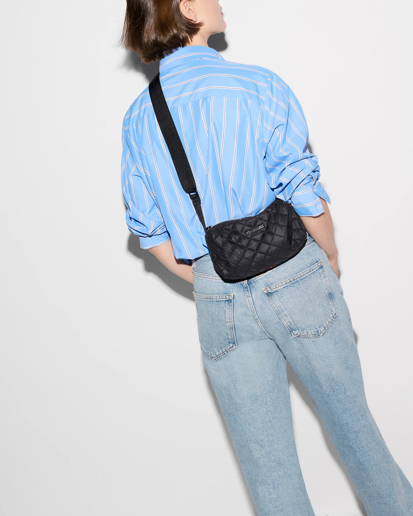 Metro Boxy Crossbody Black - MZ Wallace