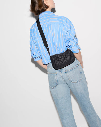 Metro Boxy Crossbody Black - MZ Wallace