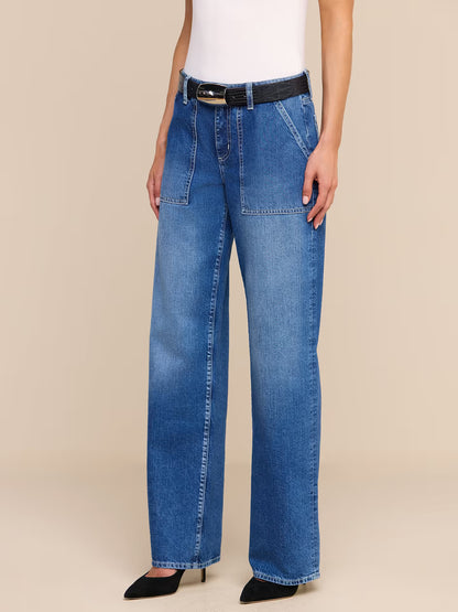 Christel Wide-Leg Jean Atlantis - L'AGENCE