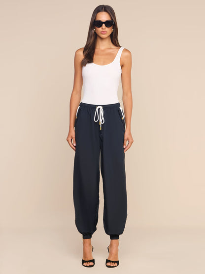 Mariko Jogger Black/White - L'AGENCE