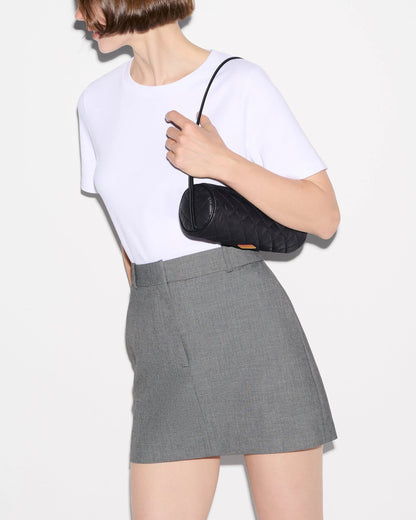 Astor Cylinder Satchel Black - MZ Wallace