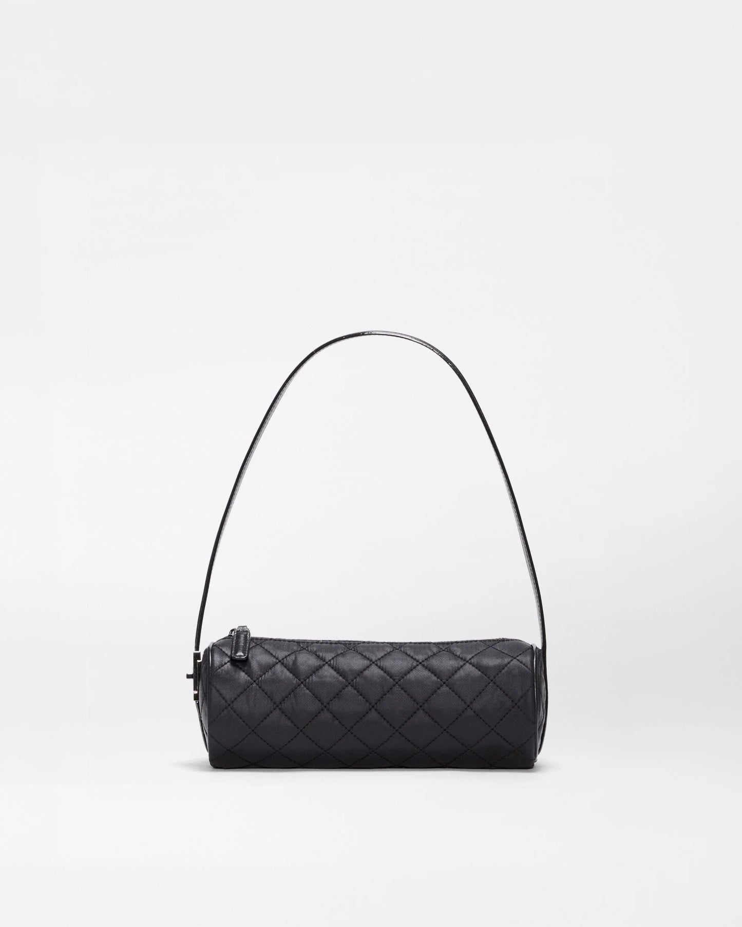 Astor Cylinder Satchel Black - MZ Wallace