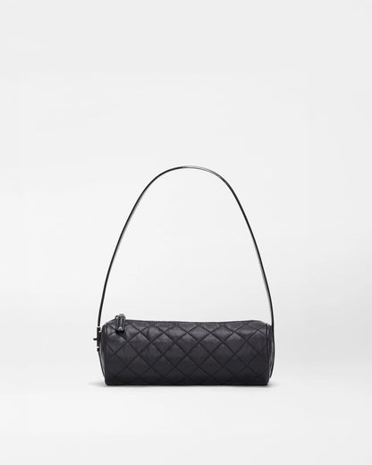 Astor Cylinder Satchel Black - MZ Wallace