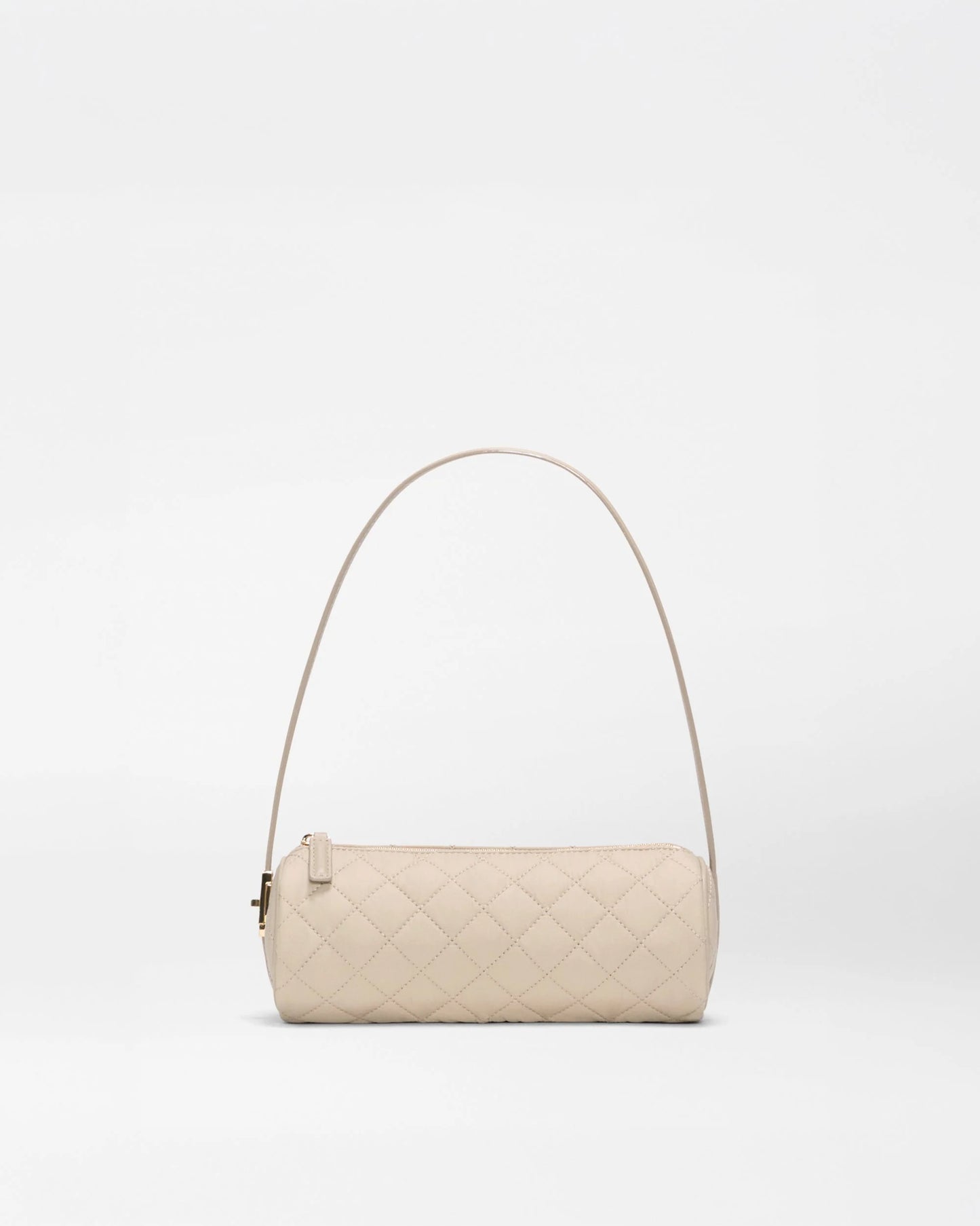 Astor Cylinder Satchel Sand - MZ Wallace