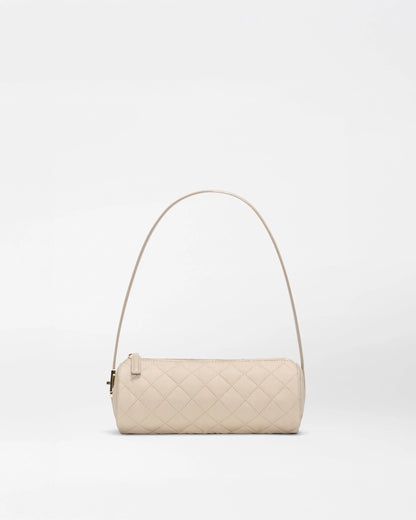Astor Cylinder Satchel Sand - MZ Wallace